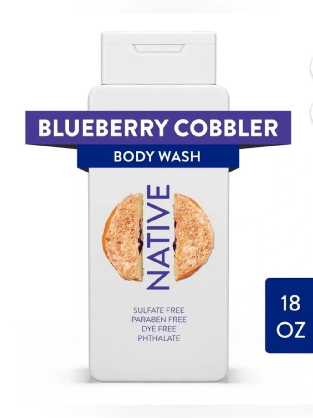 New Native x Dunkin Blueberry Cobbler Body Wash - Picture 2 of 2